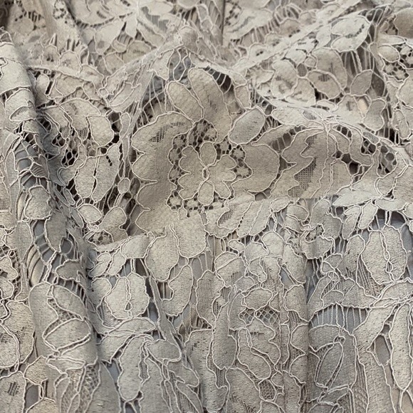 NWOT Eliza J | Gray Lace Fit & Flare Cocktail Dress 6 - Picture 8 of 8